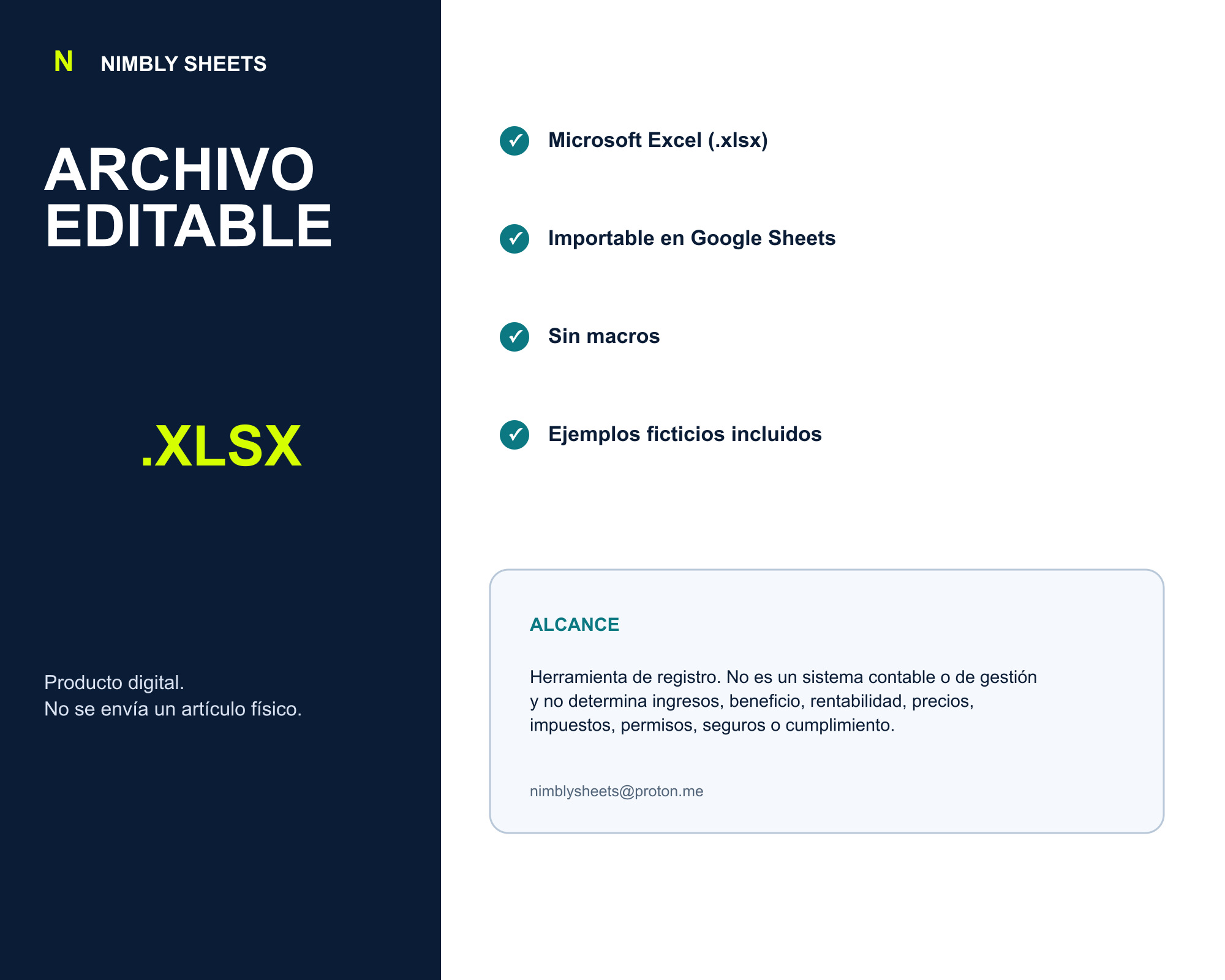 Control de Reservas y Gastos de Alquiler Vacacional: compatibility and delivery