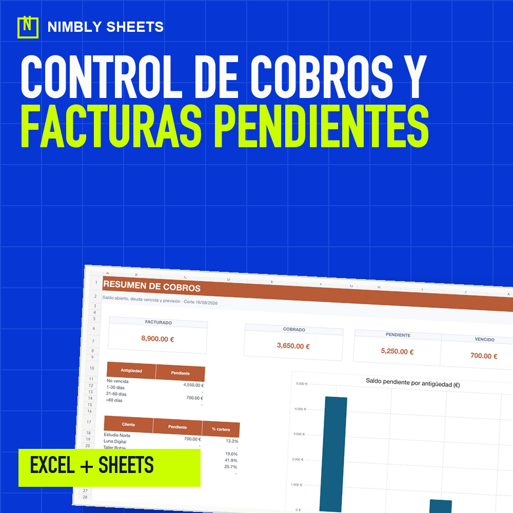 Control de Cobros y Facturas Pendientes