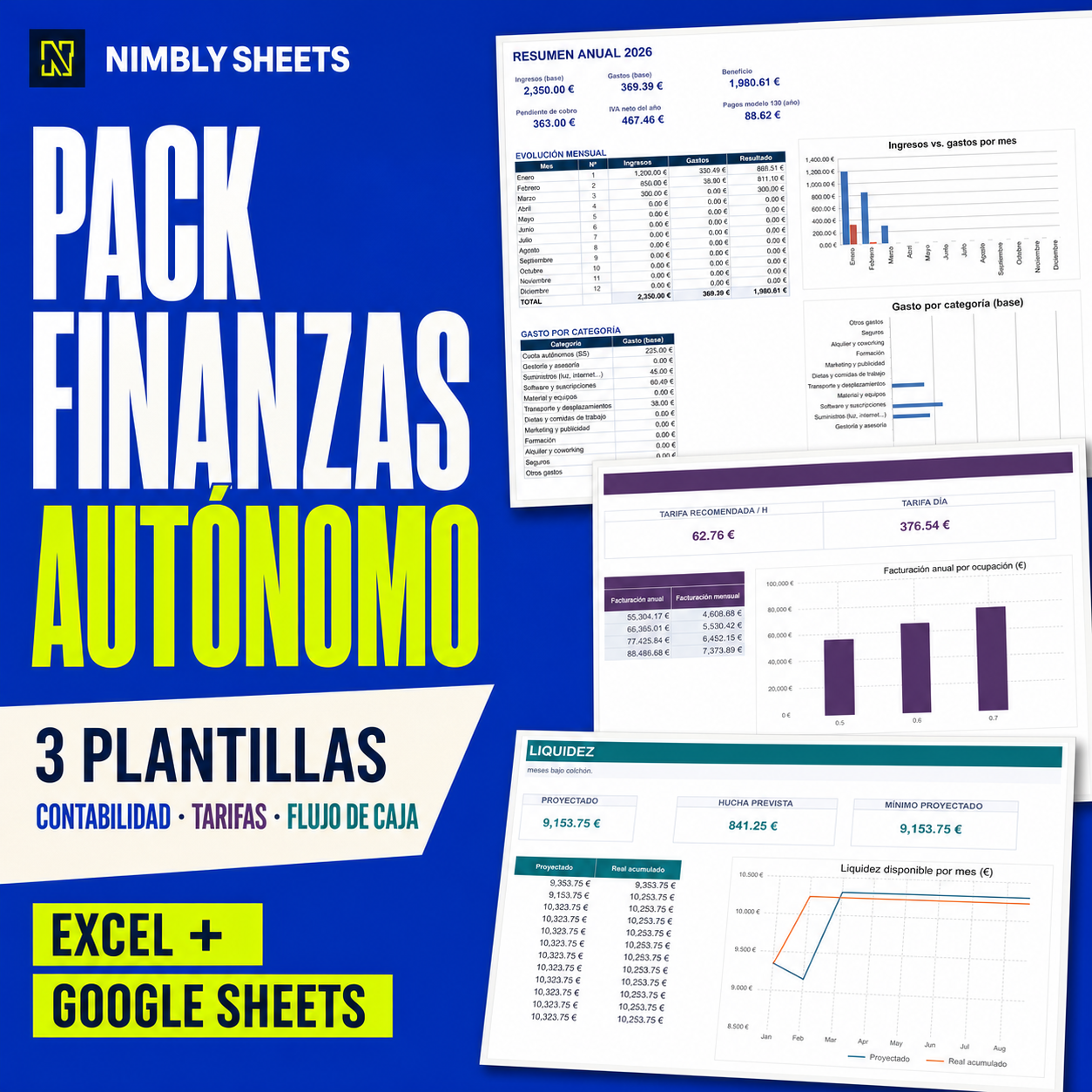 Pack Finanzas Autónomo