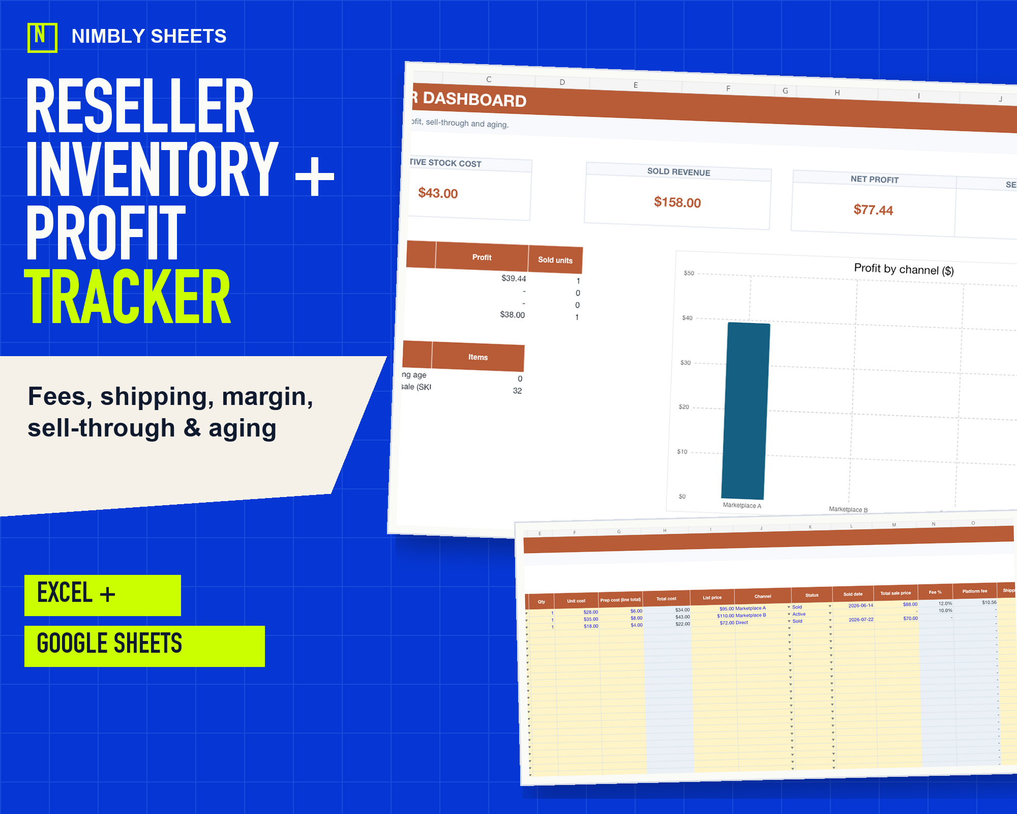 Reseller Inventory and Profit Tracker